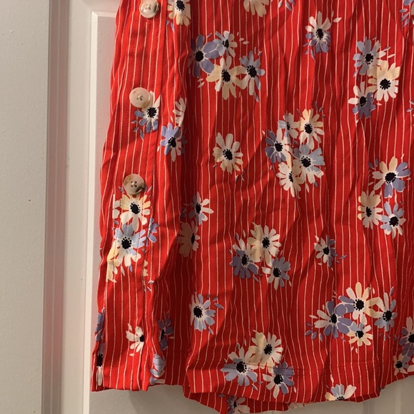 Madewell Side-Button Skirt in Daisy Society - Picture 7 of 14